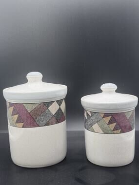 Studio Nova Palm Desert Tea Canister Set Of Two